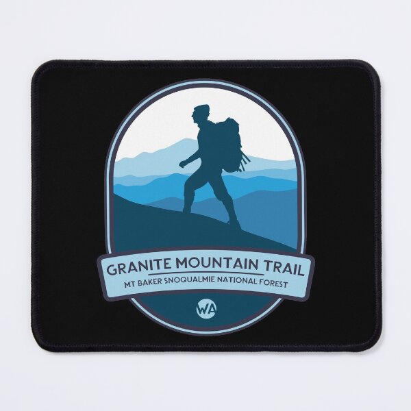 Item preview, Granite Mountain Trail - Mt Baker Snoqualmie National Forest designed and sold by Moritz Schwäble.