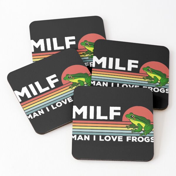 Item preview, MILF: Man I Love Frogs Funny Frogs  designed and sold by Jannuande.