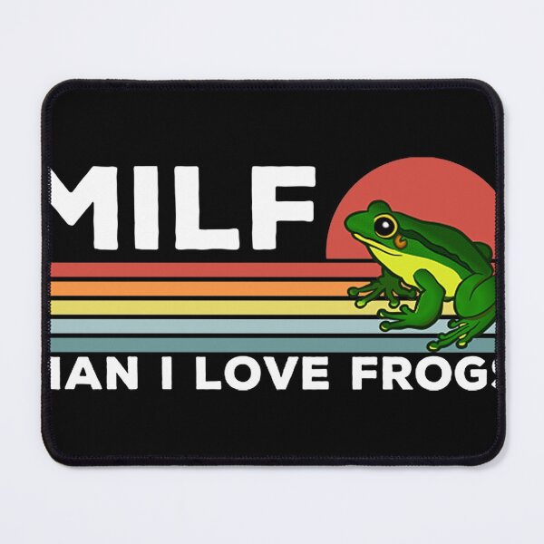 Item preview, MILF: Man I Love Frogs Funny Frogs designed and sold by Jannuande.