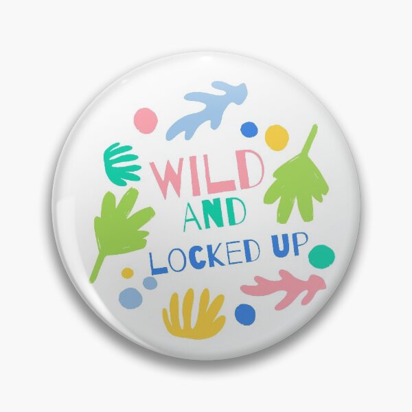 Item preview, Wild and Locked Up designed and sold by thekulturetribe.