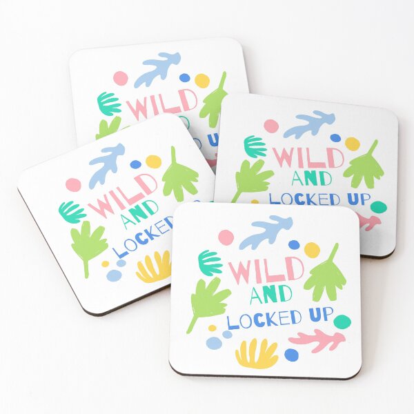 Item preview, Wild and Locked Up designed and sold by thekulturetribe.