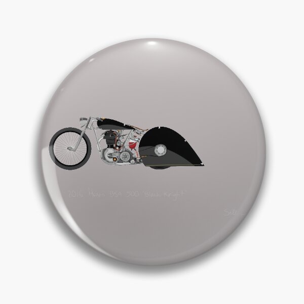 Item preview, 2016 HAZAN BLACK KNIGHT MOTORCYCLE designed and sold by squigglemonkey.