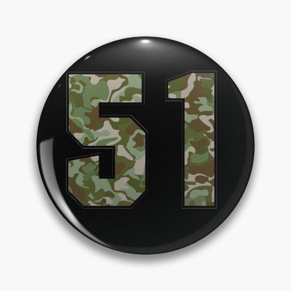 Item preview, Army Camo Number Fifty-one Veteran Lucky Number 51 designed and sold by Urosek.