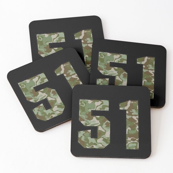 Item preview, Army Camo Number Fifty-one Veteran Lucky Number 51 designed and sold by Urosek.