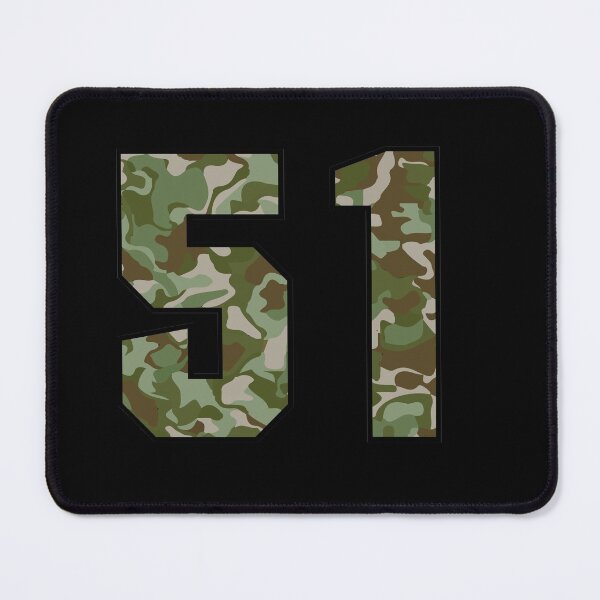 Item preview, Army Camo Number Fifty-one Veteran Lucky Number 51 designed and sold by Urosek.
