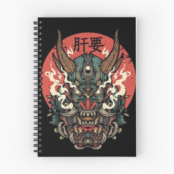 Item preview, Máscara Oni Arte de la cultura japonesa M ByTe designed and sold by Bubu World.