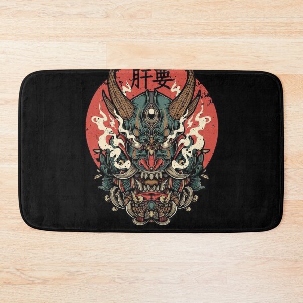 Item preview, Oni Mask Japanese Culture Art M ByTe designed and sold by Bubu World.