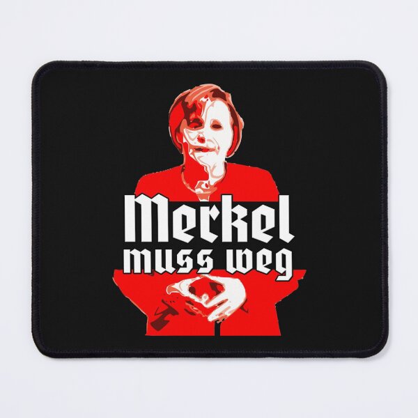 Item preview, Merkel MUST go! [Stencil 1]  Protest  demo   designed and sold by Chattanoogaz.