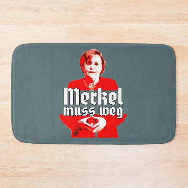 Item preview, Merkel MUST go! [Stencil 1]  Protest  demo   designed and sold by Chattanoogaz.