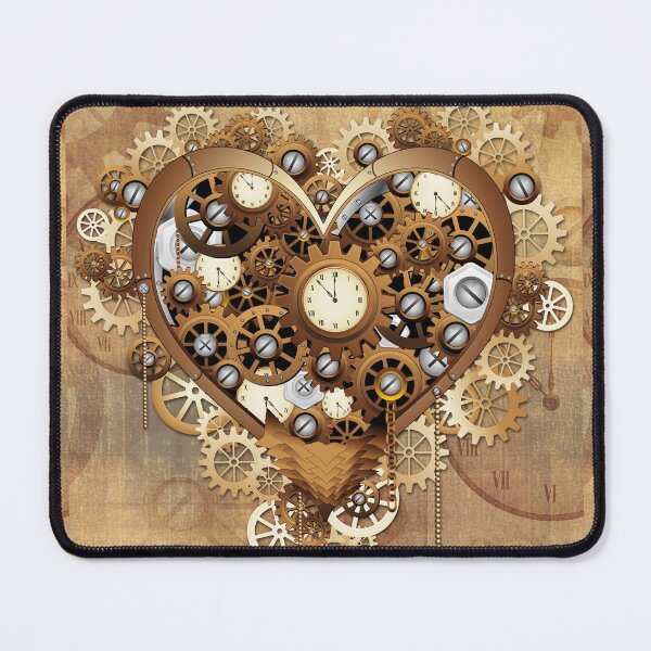 Item preview, Heart Steampunk Love Retro Machine designed and sold by BluedarkArt.
