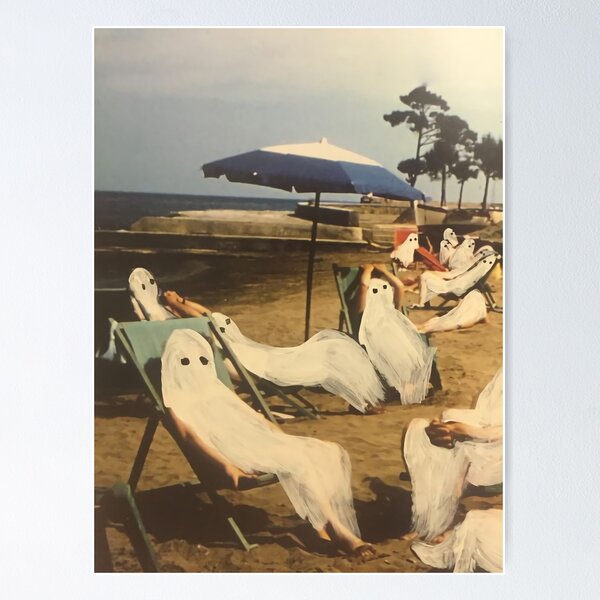Ghost in The Beach Poster