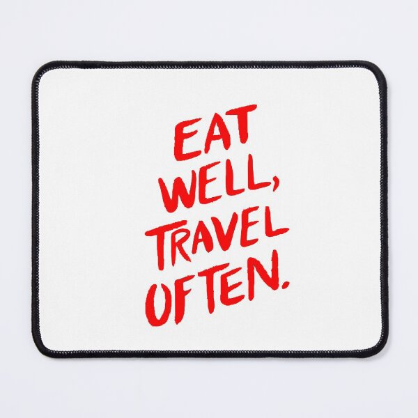 Item preview, Eat Well Travel Often | Funny Chef  designed and sold by ghazalish.