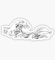 "The Great Wave off Kanagawa" Sticker