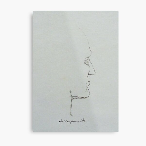 Minimal Profile Metal Print