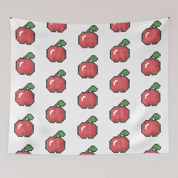 Aperçu de l'œuvre Pomme de pixel 8 bits créée et vendue par NemJames.