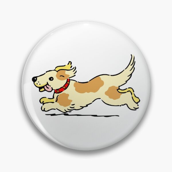 Item preview, Dog running designed and sold by happyfunshop.