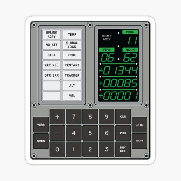 Item preview, Apollo Guidance Computer DSKY designed and sold by Astro3antica.
