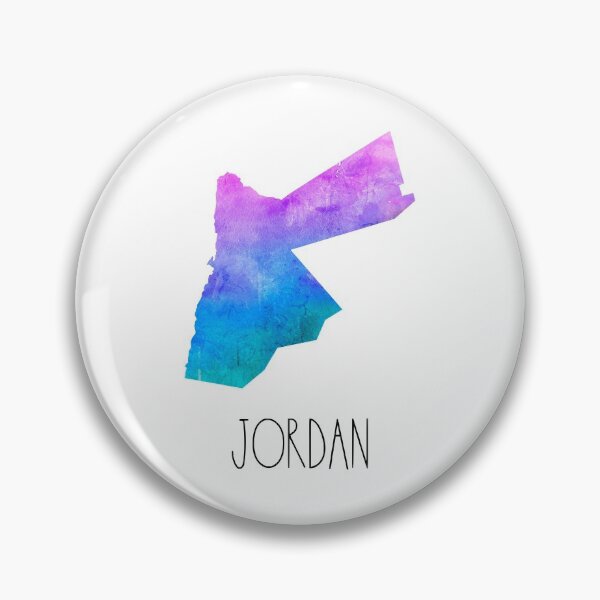 Item preview, Jordan Watercolor Map - Jordanian designed and sold by MountainD.