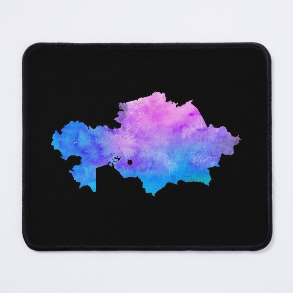 Item preview, Kazakhstan Watercolor Map - Kazakh designed and sold by MountainD.