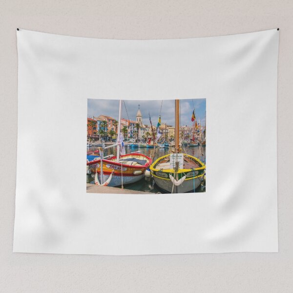 Item preview, Sanary Harbour, South of France designed and sold by Mark Bangert.