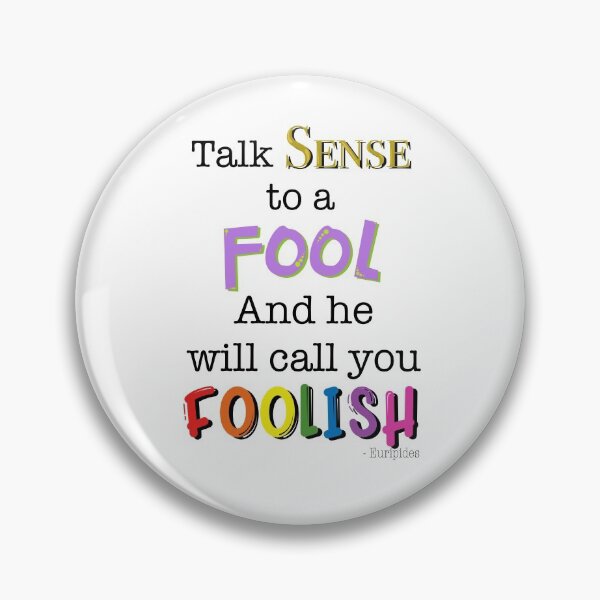 Item preview, Sense and the fool  designed and sold by Swags.