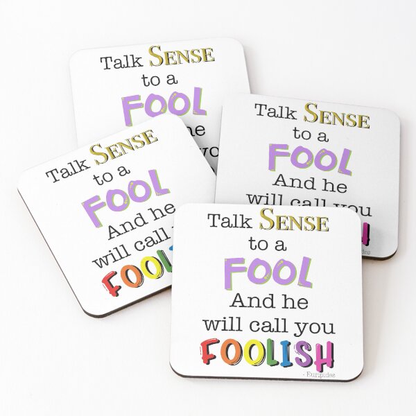 Item preview, Sense and the fool  designed and sold by Swags.