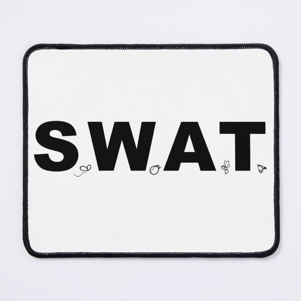 Item preview, Insectos SWAT (negro) designed and sold by TiffanyYau.