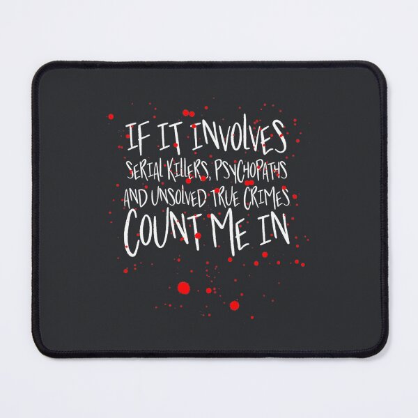 Item preview, Serial killers psychopaths  unsolved true crimes designed and sold by NgocHoa.