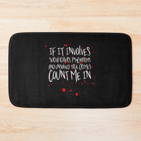 Item preview, Serial killers psychopaths  unsolved true crimes designed and sold by NgocHoa.
