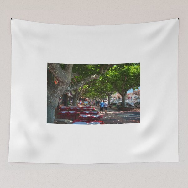 Item preview, Street scene, St. Raphäel, Cote d'Azur designed and sold by Mark Bangert.