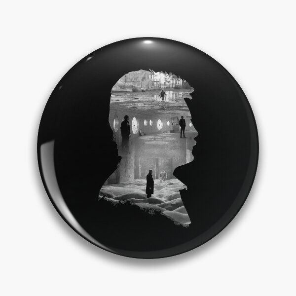 Item preview, Retro Vintage Andrei Tarkovsky Silhouette Collage Retro Wave designed and sold by Vilmabergnaumsr.