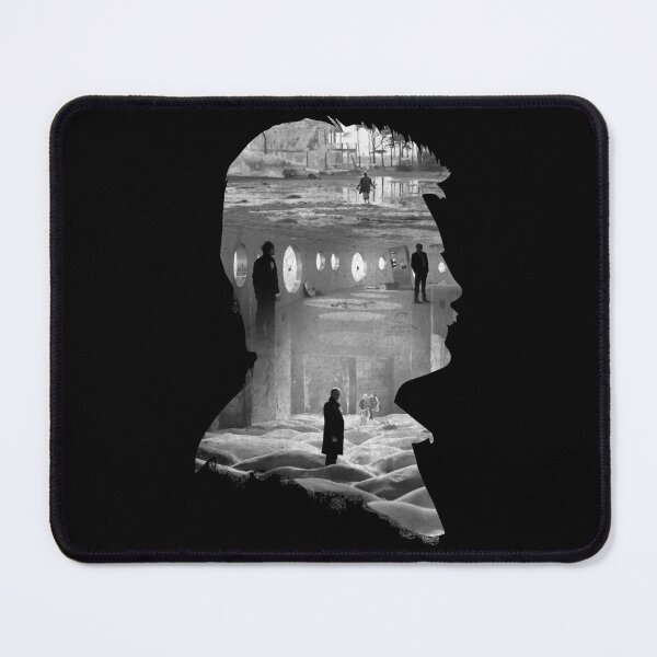Item preview, Retro Vintage Andrei Tarkovsky Silhouette Collage Retro Wave designed and sold by Vilmabergnaumsr.