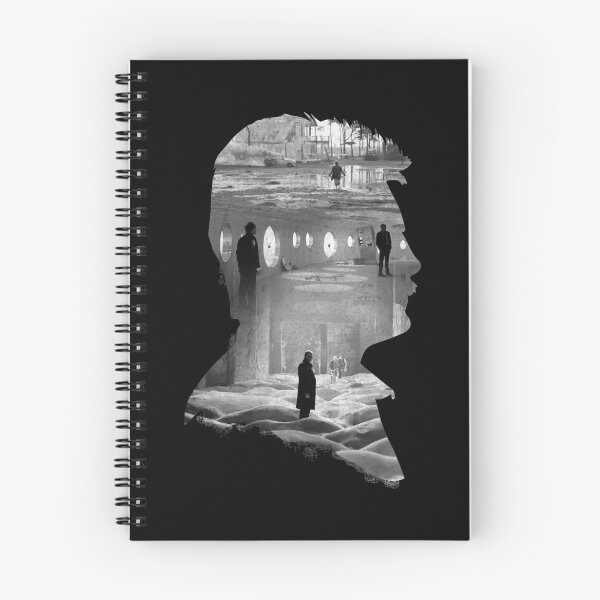 Item preview, Retro Vintage Andrei Tarkovsky Silhouette Collage Retro Wave designed and sold by Vilmabergnaumsr.