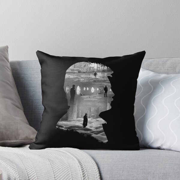 Item preview, Retro Vintage Andrei Tarkovsky Silhouette Collage Retro Wave designed and sold by Vilmabergnaumsr.