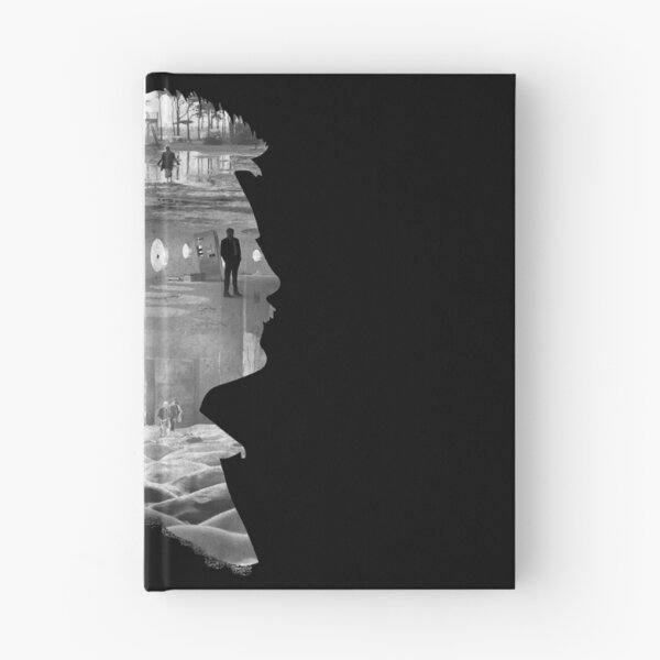 Item preview, Retro Vintage Andrei Tarkovsky Silhouette Collage Retro Wave designed and sold by Vilmabergnaumsr.