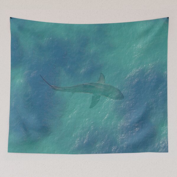 Item preview, Shark Shadow in the Ocean designed and sold by bradm50.