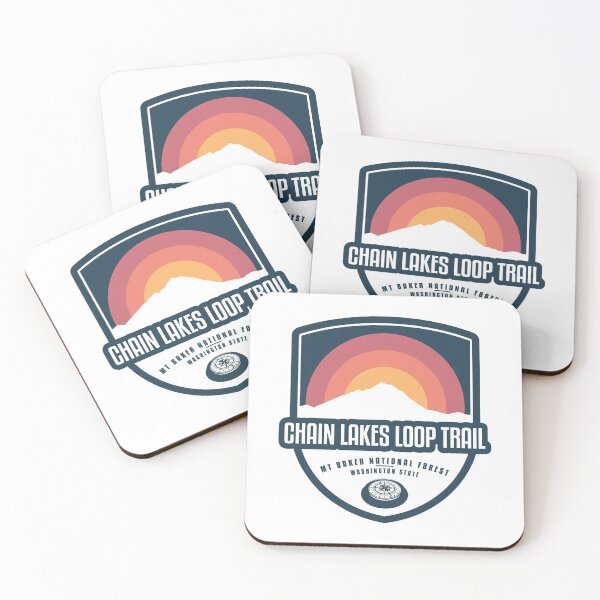 Item preview, Chain Lakes Loop Trail - Mt Baker National Forest, Washington State  designed and sold by Moritz Schwäble.