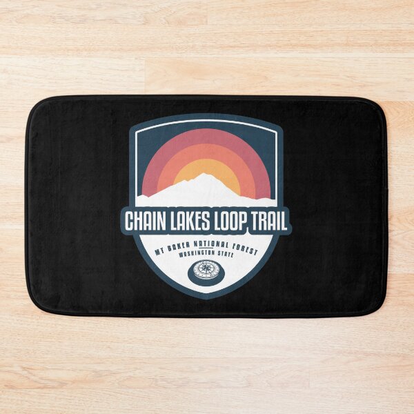 Item preview, Chain Lakes Loop Trail - Mt Baker National Forest, Washington State  designed and sold by Moritz Schwäble.