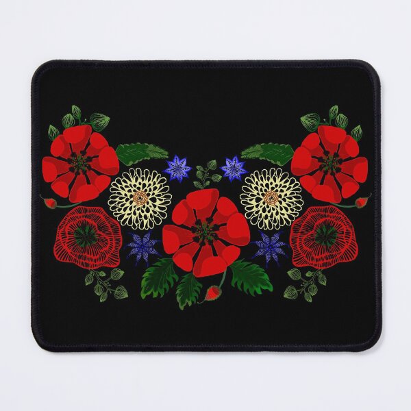 Item preview, Cute Floral Ukraine Vintage Ukrainian Vyshyvanka Style designed and sold by r-silver.