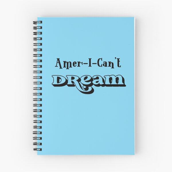 Aperçu de l'œuvre Amer-I-Can't Dream (le rêve américain drôle ne peut pas être fait) créée et vendue par HamiltonmagicTs.