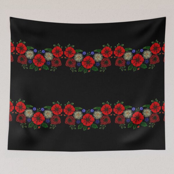 Item preview, Cute Floral Ukraine Vintage Ukrainian Vyshyvanka Style designed and sold by r-silver.