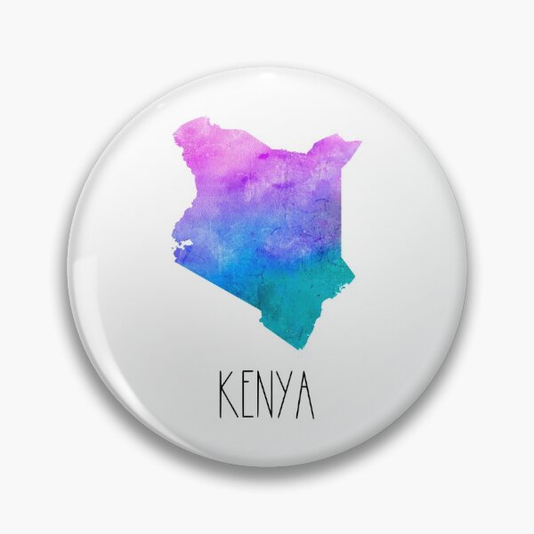 Item preview, Kenya Watercolor Map - Kenyan designed and sold by MountainD.