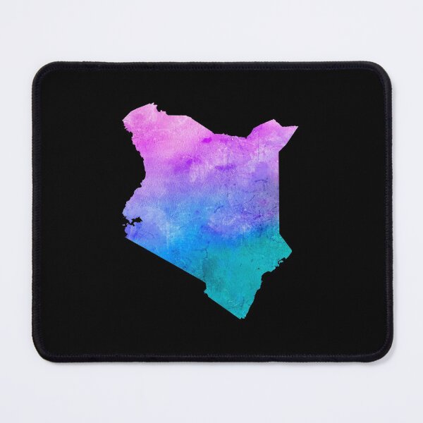 Item preview, Kenya Watercolor Map - Kenyan designed and sold by MountainD.