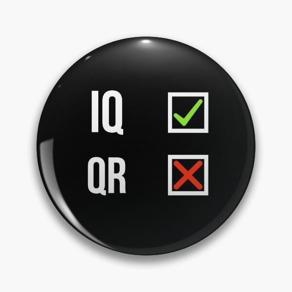 Item preview, Use your iq not your qr designed and sold by Tarun Bisht.