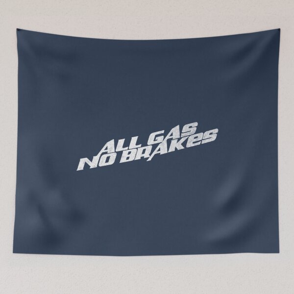 Item preview, All Gas No Brakes white designed and sold by Tubotegr.
