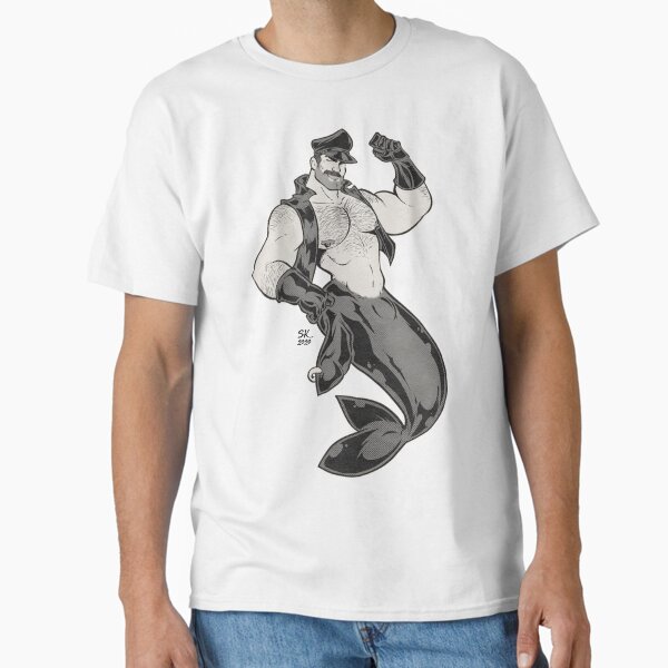 Item preview, Mermaid fan art on "Tom of Finland" designed and sold by RussianBearA.