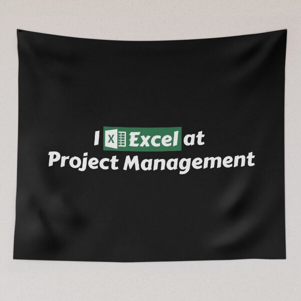 Item preview, I Excel At Project Management. Hilarious Project Manager Pun Related To Spreadsheets And Microsoft Excel Software. Project Managers' Essential Design - Funny designed and sold by Programmer's  Life and Humor.