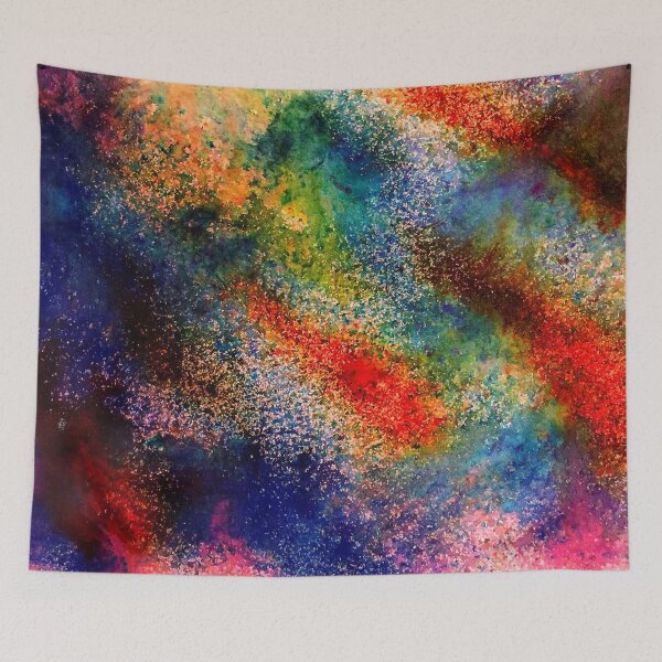 Item preview, Abstract space painting designed and sold by NemJames.