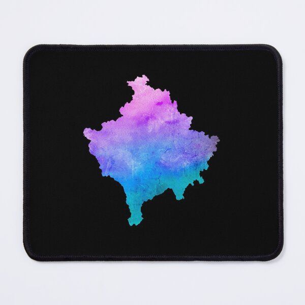 Item preview, Kosovo Watercolor Map - Kosovar designed and sold by MountainD.