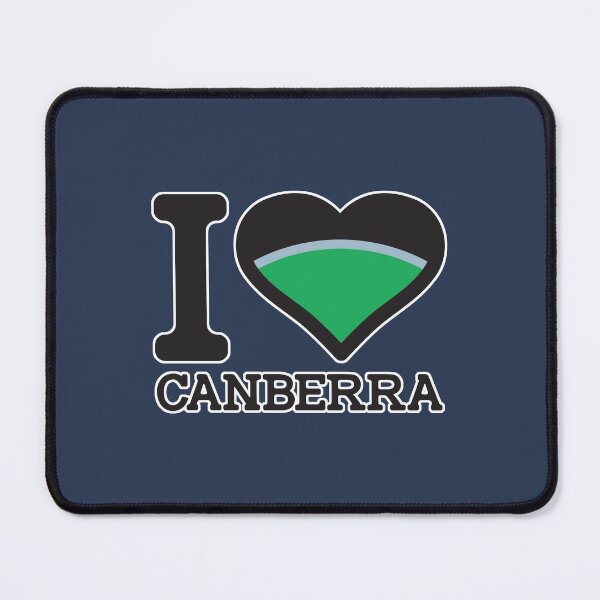Item preview, “I love Canberra” Apparels, Merchandise, T Shirts, Leggings, Skirt, Mask, Apron, Bags designed and sold by Ink Inc.